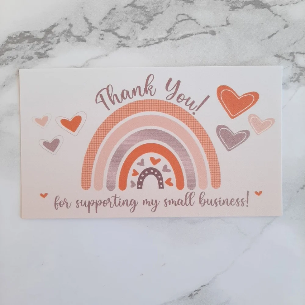 100 Thank You Cards